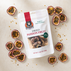 Dried Passion Fruit Cocktail Garnish Slices – Tropical Tart (15+ Pieces)