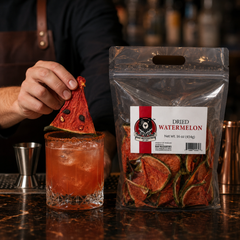 Dried Watermelon Cocktail Garnish Slices – 1 lb Bulk Bag