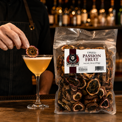 Dried Passion Fruit Cocktail Garnish Slices – 1 lb Bulk Bag