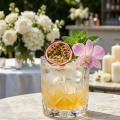 Dried Passion Fruit Cocktail Garnish Slices – 1 lb Bulk Bag