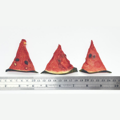 Dried Watermelon Cocktail Garnish Slices – Sweet Summer Red (15+ Pieces)