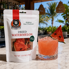 Dried Watermelon Cocktail Garnish Slices (45+ Pieces)