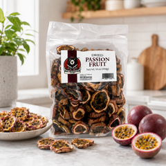 Dried Passion Fruit Cocktail Garnish Slices – 1 lb Bulk Bag