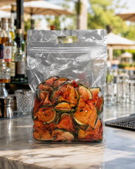 Dried Watermelon Cocktail Garnish Slices – 1 lb Bulk Bag