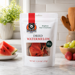 Dried Watermelon Cocktail Garnish Slices – Sweet Summer Red (15+ Pieces)