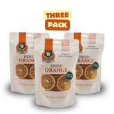 Dried orange slices 3-pack with 45+ citrus rounds for cocktail garnishes and culinary styling