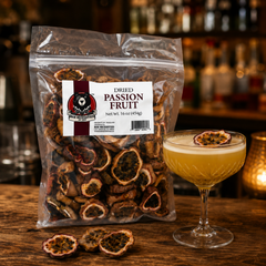 Dried Passion Fruit Cocktail Garnish Slices – 1 lb Bulk Bag