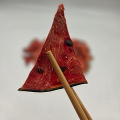 Dried Watermelon Cocktail Garnish Slices – Sweet Summer Red (15+ Pieces)