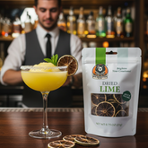 Dried Lime Slices – 3 Pack (3 x 0.75 oz Bags, 45+ Slices Total) Shipping only 9.99 USD
