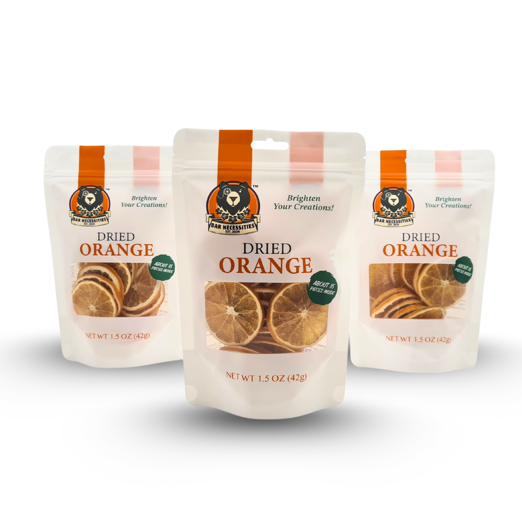 dried orange fruit rounds for charcuterie boards and elegant garnish presentations