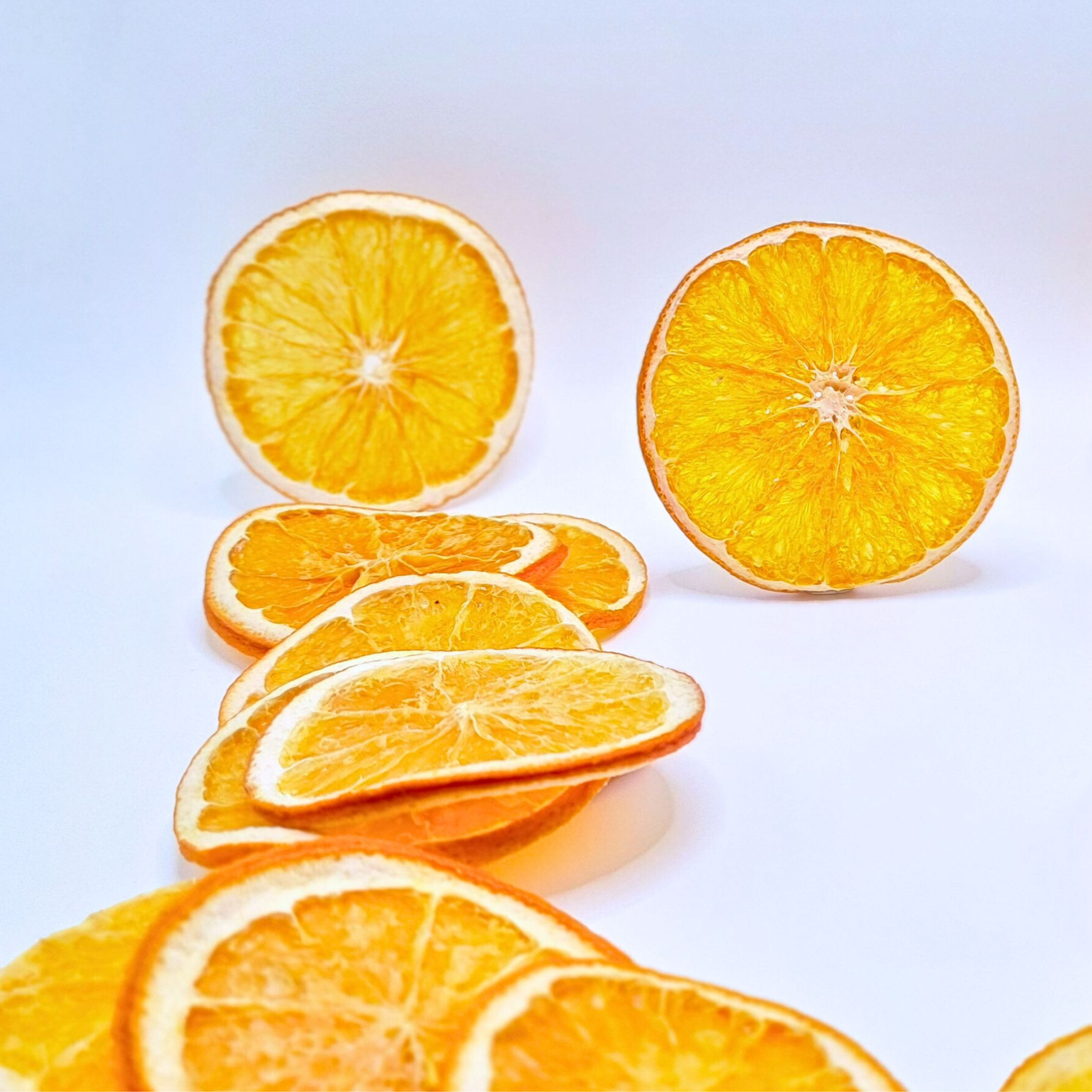 All-natural dried orange wheels for mixology, dessert decoration, and DIY crafts