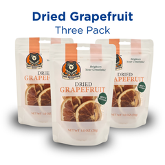 Dried Grapefruit Cocktail Garnish Slices (45+ Pieces)