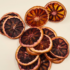 Dried Blood Orange Cocktail Garnish Slices – 1 lb Bulk