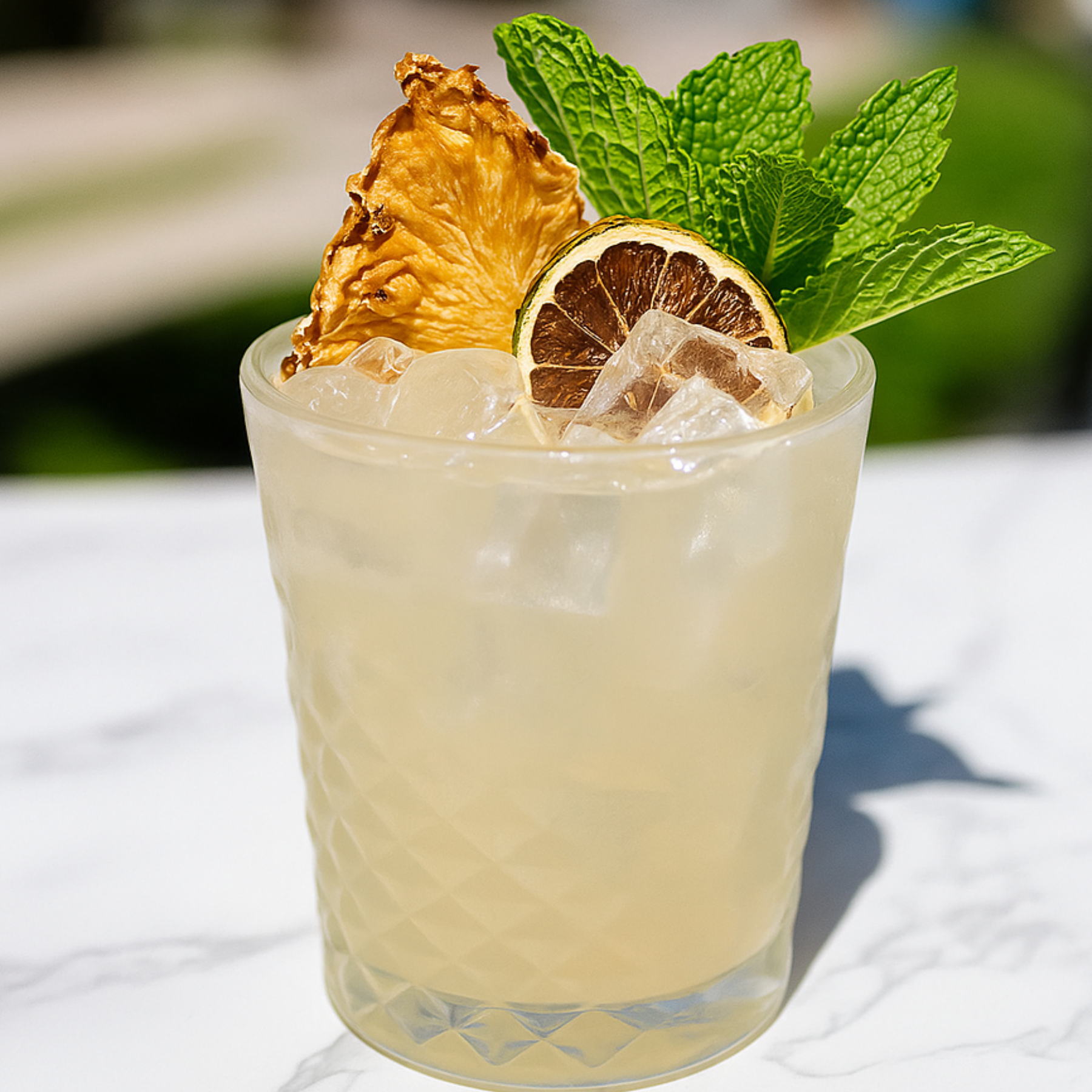 Baby pineapple slices for cocktail garnishes, charcuterie boards, and edible décor
