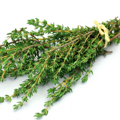 Earthy, aromatic thyme herb for infusions, syrups, and savory dishes