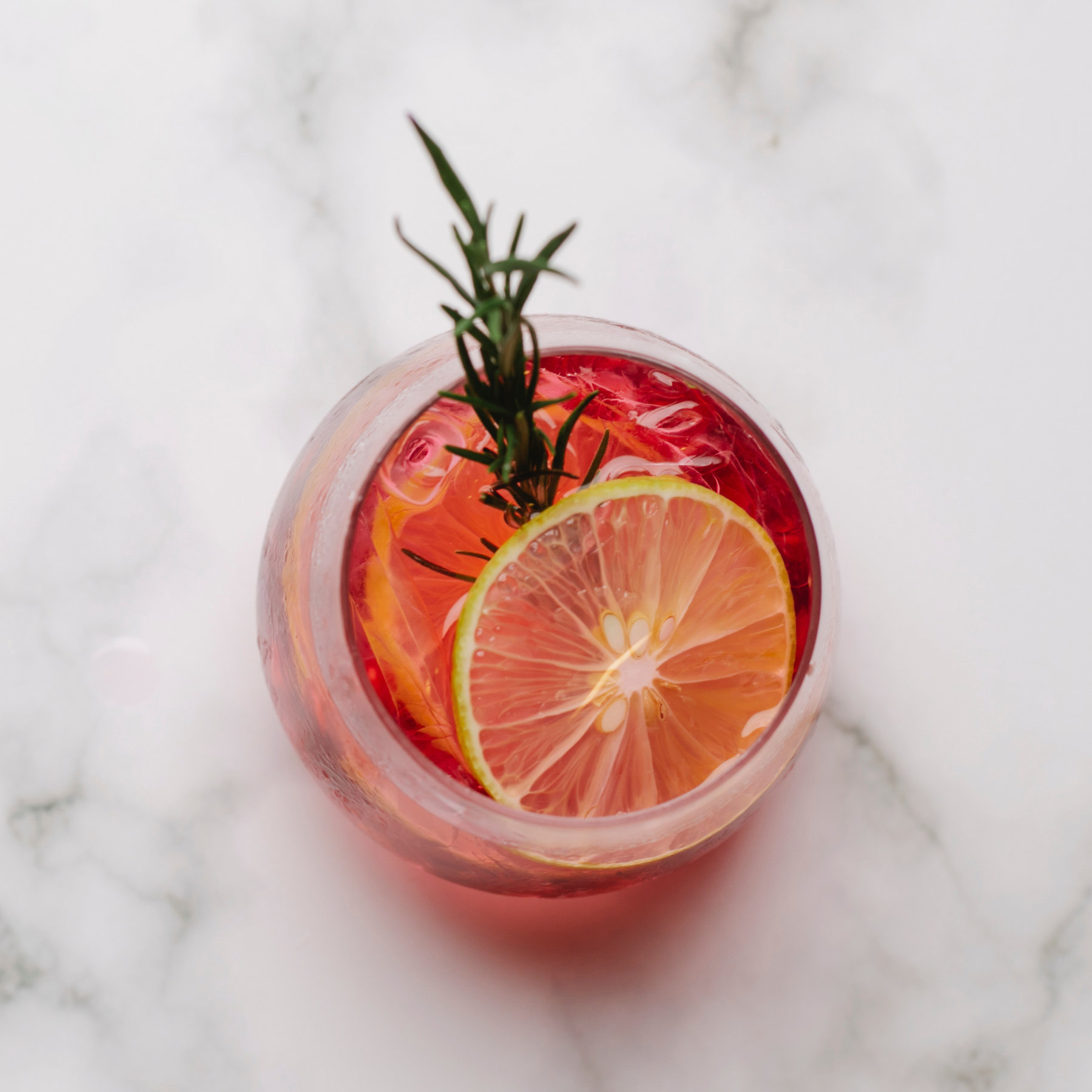Hand-harvested rosemary herbs for smoky cocktails and torching presentations