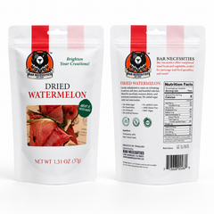 Dried Watermelon Cocktail Garnish Slices – Sweet Summer Red (15+ Pieces)