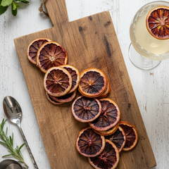 Dried Blood Orange Cocktail Garnish Slices – Classic Citrus (15+ Pieces)