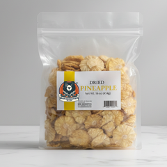 Dried Pineapple Cocktail Garnish Pieces – 1 lb Bulk Bag