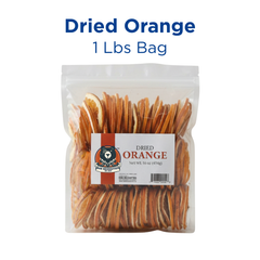 Dried Orange Cocktail Garnish Slices – 1 lb Bulk Bag
