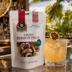 Dried Passion Fruit Cocktail Garnish Slices – Tropical Tart (15+ Pieces)