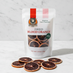 Dried Blood Orange Cocktail Garnish Slices – Classic Citrus (15+ Pieces)