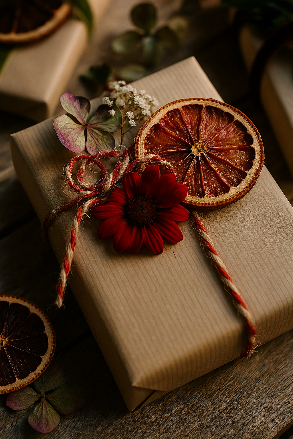  Dried blood orange slices in resealable packaging for chefs, bartenders, and home entertainers