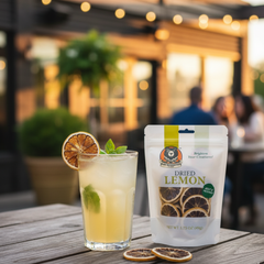 Dried Lemon Slices – 3 Pack (3 x 1.75 oz Bags, 45+ Slices Total)