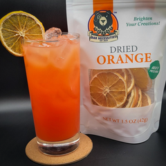 Dried Orange Slices – 3 Pack (3 x 1.5 oz Bags, 45+ Slices Total)